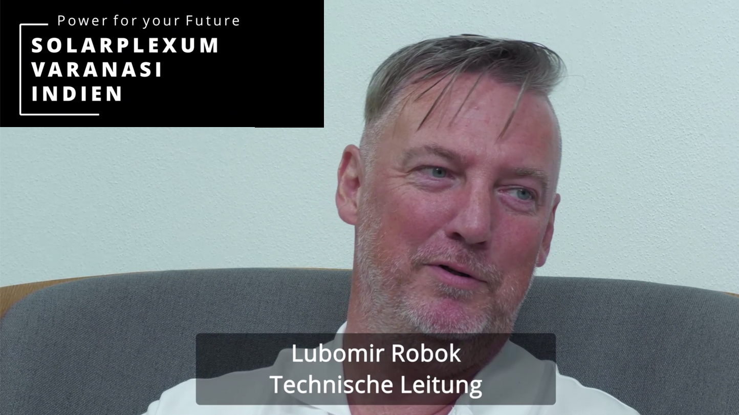 Lubomir Robok, Technische Leitung, im Gespräch mit Dr. Mehl